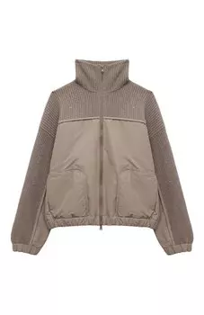 Кардиган из кашемира и шерсти Brunello Cucinelli