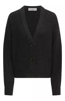 Кардиган из кашемира и шерсти Brunello Cucinelli