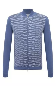 Кардиган из шелка и хлопка Il Borgo Cashmere