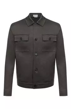 Кардиган из шелка и льна Brioni