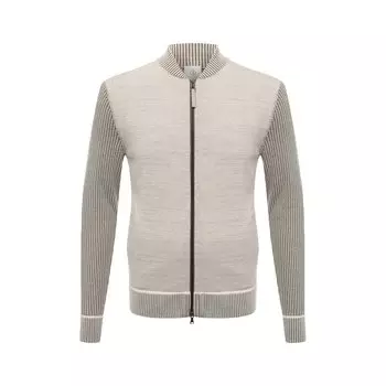 Кардиган из шерсти и хлопка Bogner