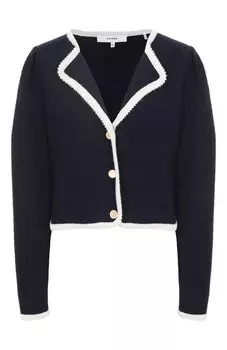 Кардиган из шерсти и хлопка Frame Denim