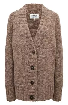 Кардиган из шерсти и хлопка Maison Margiela