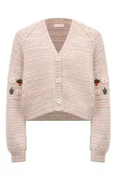 Кардиган из шерсти и хлопка Mother