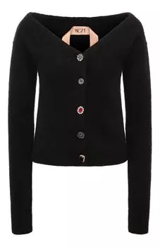 Кардиган из шерсти и хлопка N21