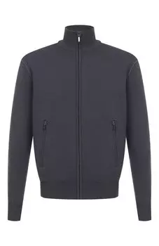 Кардиган из шерсти и хлопка Van Laack