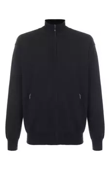 Кардиган из шерсти и хлопка Van Laack