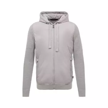 Кардиган из шерсти и хлопка Windsor