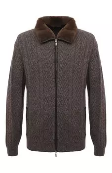 Кардиган из шерсти и кашемира Andrea Campagna