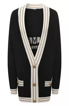 Кардиган из шерсти и кашемира Balmain
