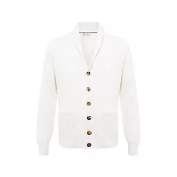 Кардиган из шерсти и кашемира Brunello Cucinelli