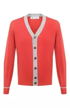 Кардиган из шерсти и кашемира Brunello Cucinelli