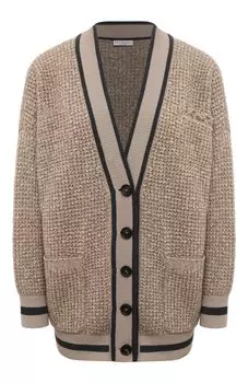 Кардиган из шерсти и кашемира Brunello Cucinelli