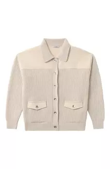Кардиган из шерсти и кашемира Brunello Cucinelli