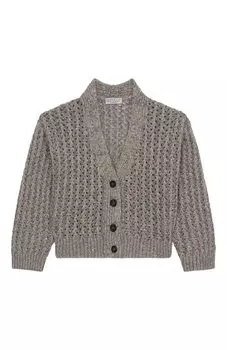 Кардиган из шерсти и кашемира Brunello Cucinelli