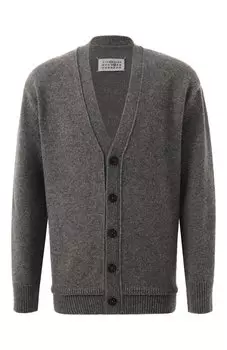 Кардиган из шерсти и льна Maison Margiela