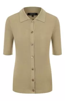 Кардиган из шерсти и шелка Barbara Bui