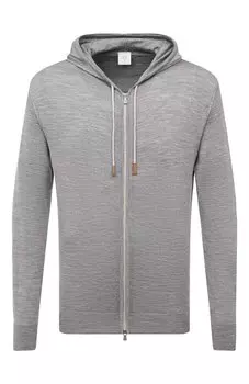 Кардиган из шерсти и шелка Eleventy Platinum