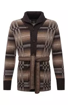 Кардиган из шерсти и шелка RRL