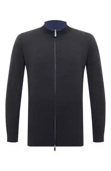 Кардиган из шерсти и шелка Svevo