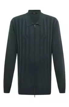 Кардиган из шерсти и шелка Zilli