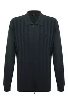 Кардиган из шерсти и шелка Zilli