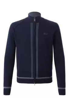 Кардиган из шерсти и шелка Zilli