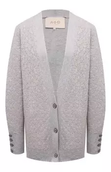 Кардиган из шерсти и вискозы AND the brand