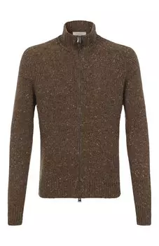 Кардиган из шерсти и вискозы Canali