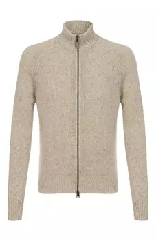 Кардиган из шерсти и вискозы Canali
