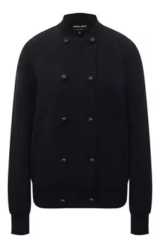 Кардиган из шерсти и вискозы Giorgio Armani