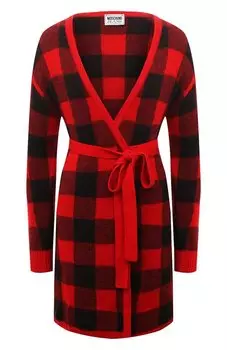 Кардиган из шерсти и вискозы M05CH1NO Jeans