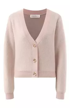 Кардиган из шерсти и вискозы Nina Ricci