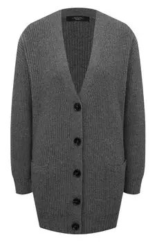 Кардиган из шерсти и вискозы Weekend Max Mara
