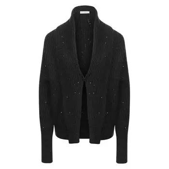 Кардиган из смеси кашемира и шелка Brunello Cucinelli