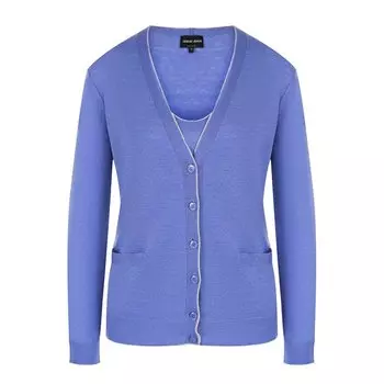 Кардиган из смеси льна и кашемира Giorgio Armani
