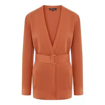 Кардиган из смеси шелка и хлопка Loro Piana