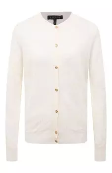 Кардиган из вискозы и хлопка Escada