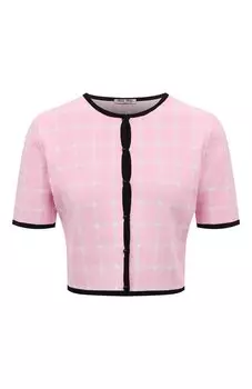 Кардиган из вискозы Miu Miu