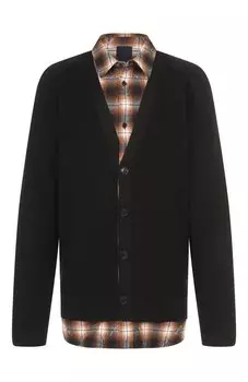 Кардиган изо льна и шерсти Juun.J