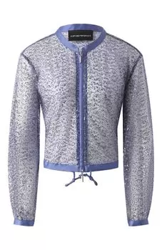 Кардиган с отделкой пайетками Emporio Armani