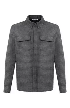 Кашемировая куртка-рубашка Andrea Campagna