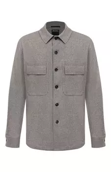 Кашемировая куртка-рубашка Zegna
