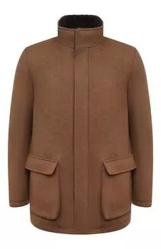 Кашемировая куртка с меховой подкладкой Loro Piana