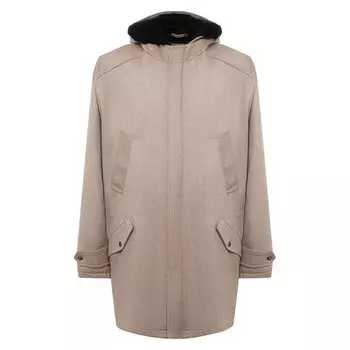 Кашемировая парка с меховой подкладкой Kired