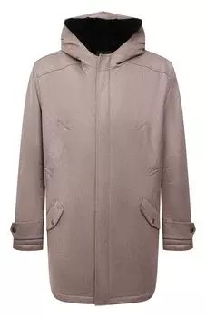 Кашемировая парка с меховой подкладкой Kired