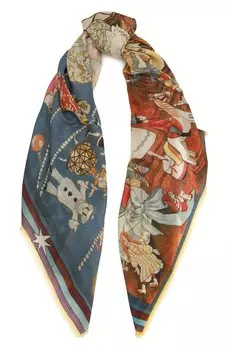 Кашемировая шаль Щелкунчик Gourji