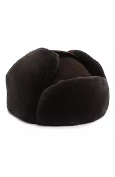 Кашемировая шапка с меховой отделкой Zilli