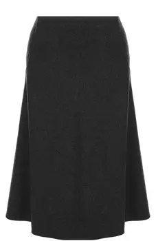 Кашемировая юбка-миди с карманами Loro Piana