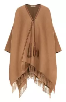 Кашемировое пончо EDOMO